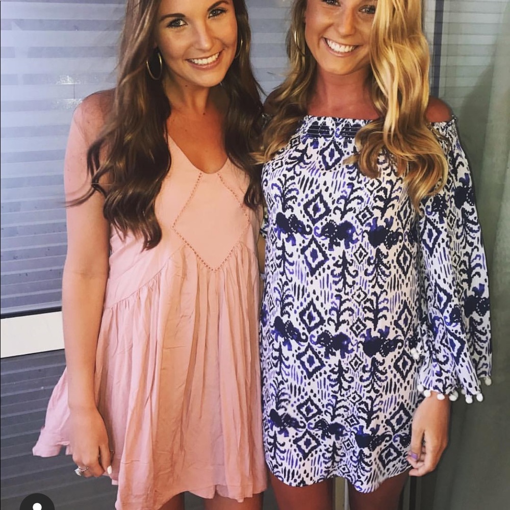 Pink dress